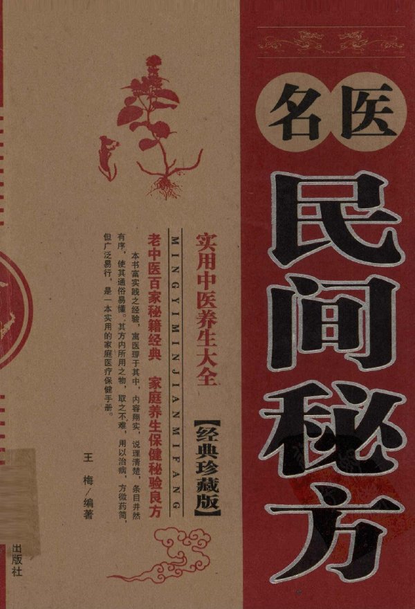 《名医民间秘方 经典珍藏版》
