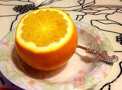 止咳良方蒸盐橙的功效与做法